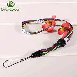 High quality popular diy cell phone lanyard wrist strap