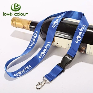 Custom staff and student polyester lanyard for card holder
