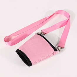 Custom wedding favor neoprene sleeves stubby can cooler with lanyard