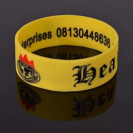 Custom sport bracelet wristband silicone wristbands for men