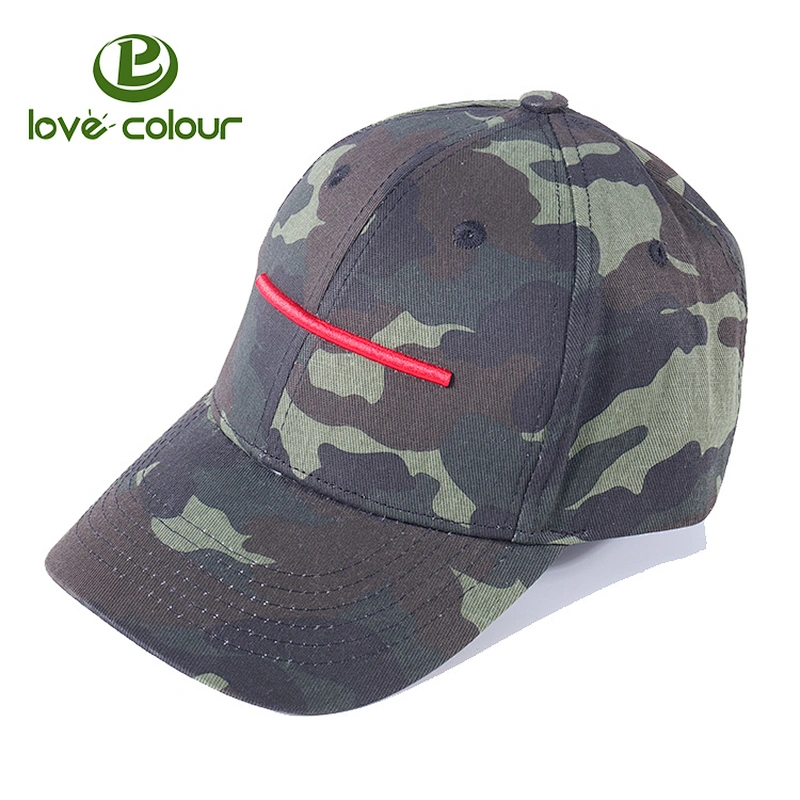 Professional custom printing camouflage baseball hat caps