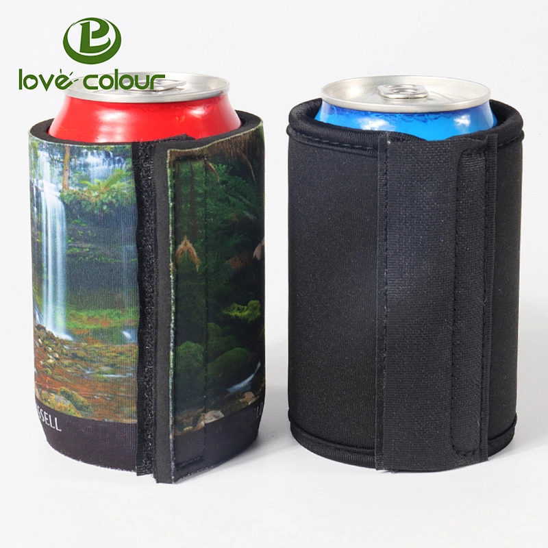 Popular style custom neoprene material beer can cooler for party