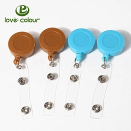Promotional Gift Blank Custom Badge Reels for ID card Holder