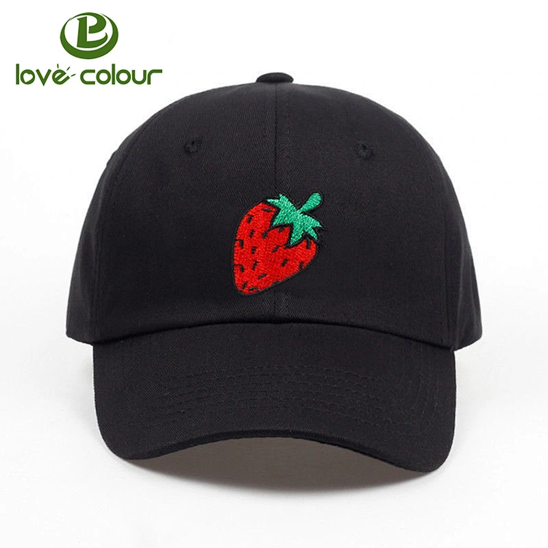 Custom Blue Brown Green Orange Pink Purple Red White Yellow Plain Baseball Cap Hat