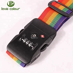 Durable Luggage Strap with Combination TSA Lock in Stock