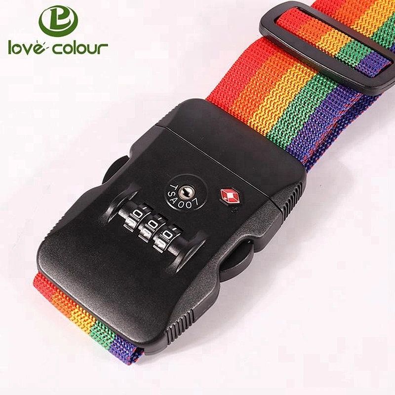 Durable Luggage Strap with Combination TSA Lock in Stock