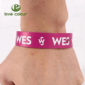 Custom pool bracelet / disposable pool vinyl wristband