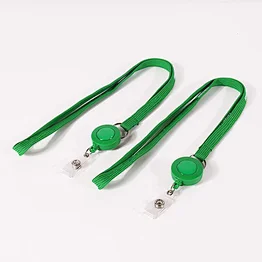 Guangzhou Factory Custom badge reel lanyards no minimum order