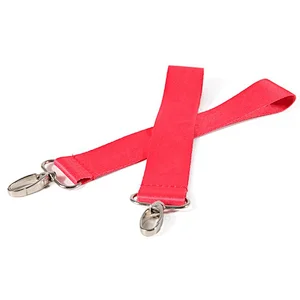 New product polyester short key chain strap /cheap custom logo lanyard keychain