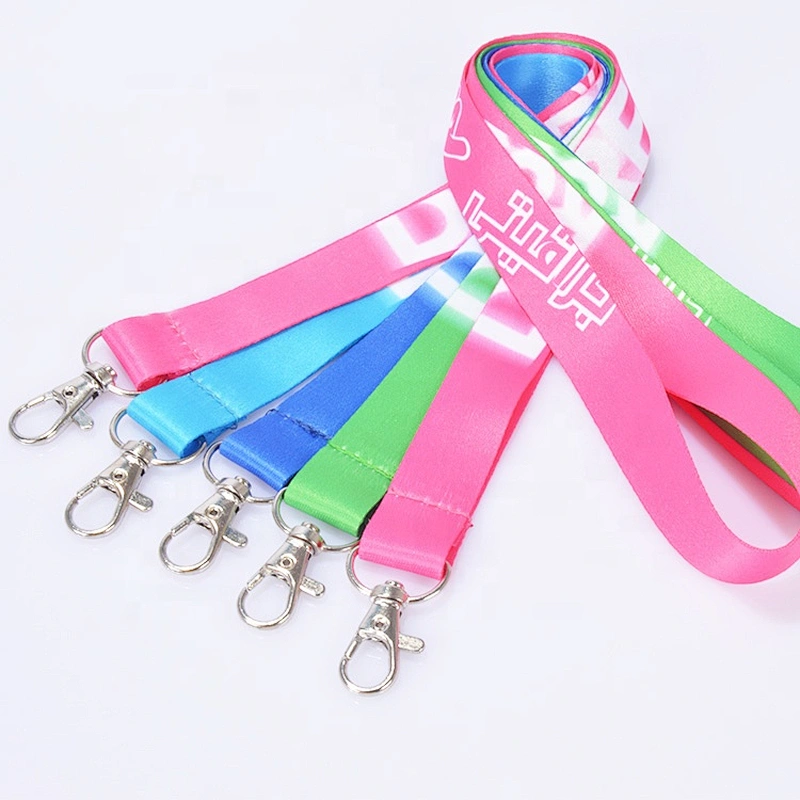 Hot sale retractable id badge holder with lanyard