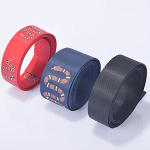 Custom 100% Nylon Webbing Strap For Bags And Car Seat Belt