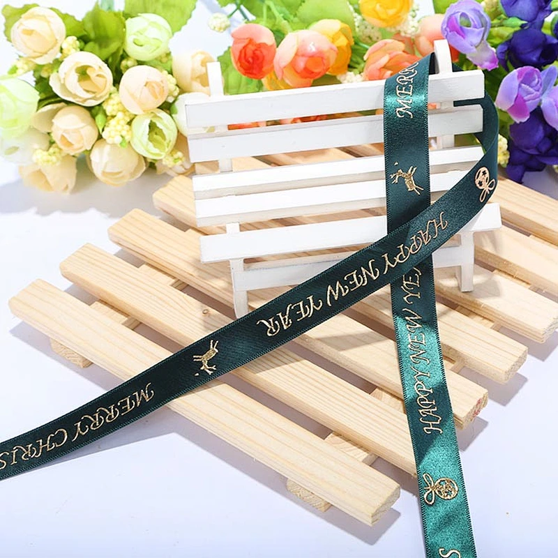 Polyester printing wedding satin celebrate it ribbon