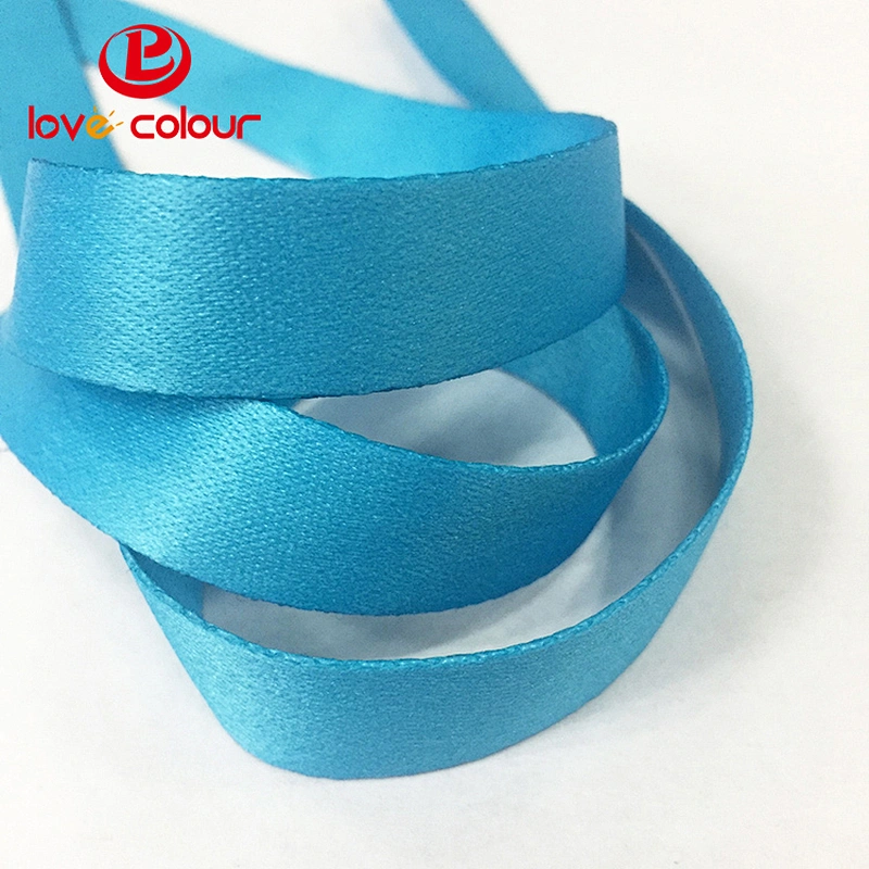 100% Polyester sublimation heat transfer white ribbons for sale
