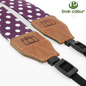 Factory cheap custom promotion polyester camera strap with your logo