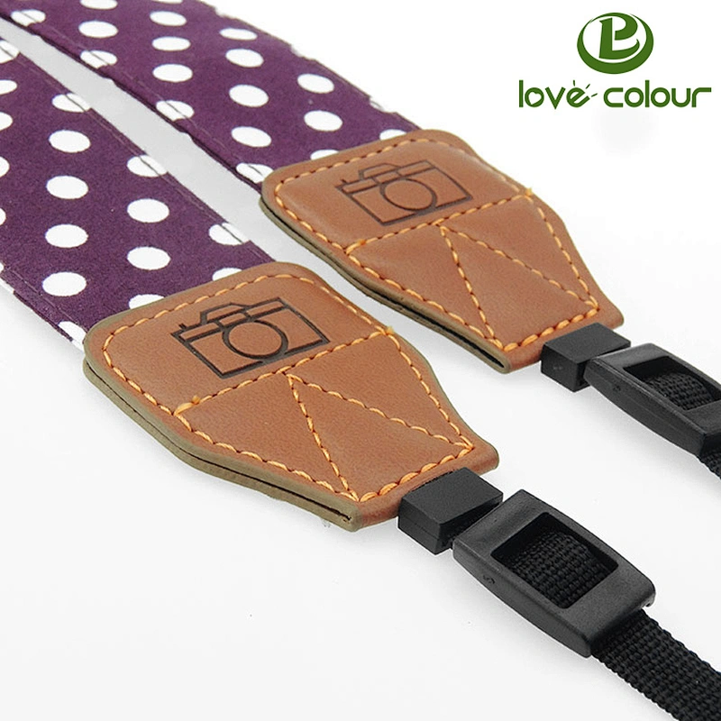 Factory cheap custom promotion polyester camera strap with your logo