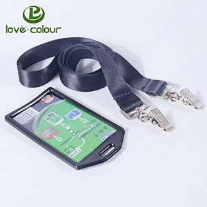 Polyester Custom Personalized Premium Lanyard With ID Card Holder