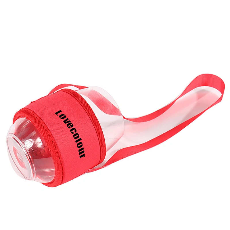Bulk Cheap Neoprene Wine Glass Holder With Lanyard