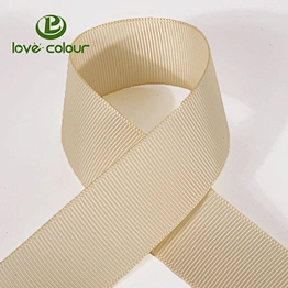 Polyester custom personalized grosgrain ribbon printing