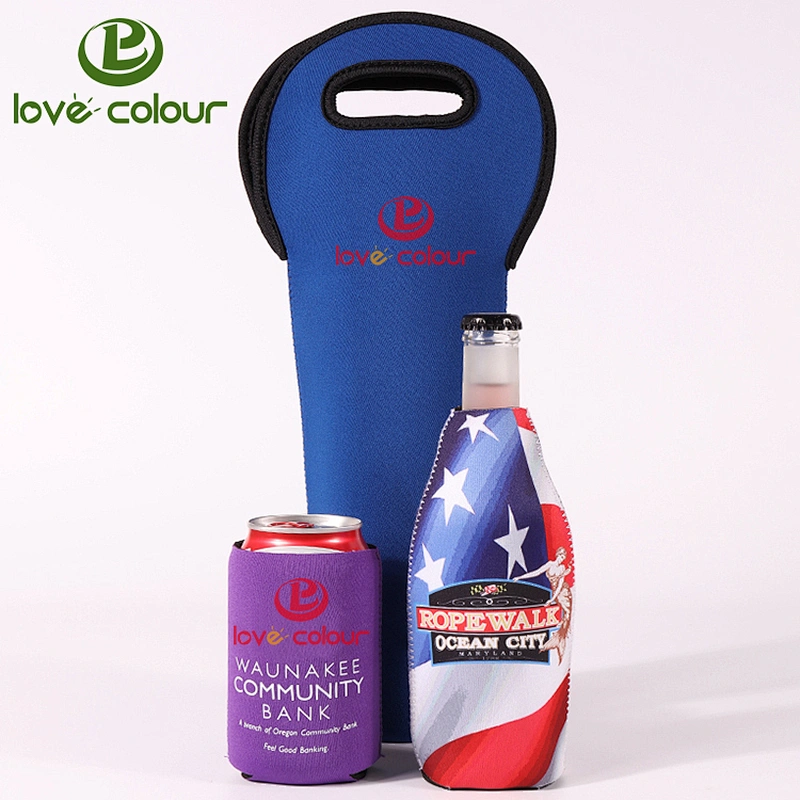 Hot custom wine drink neoprene bottle beer cover sleeve Cooler