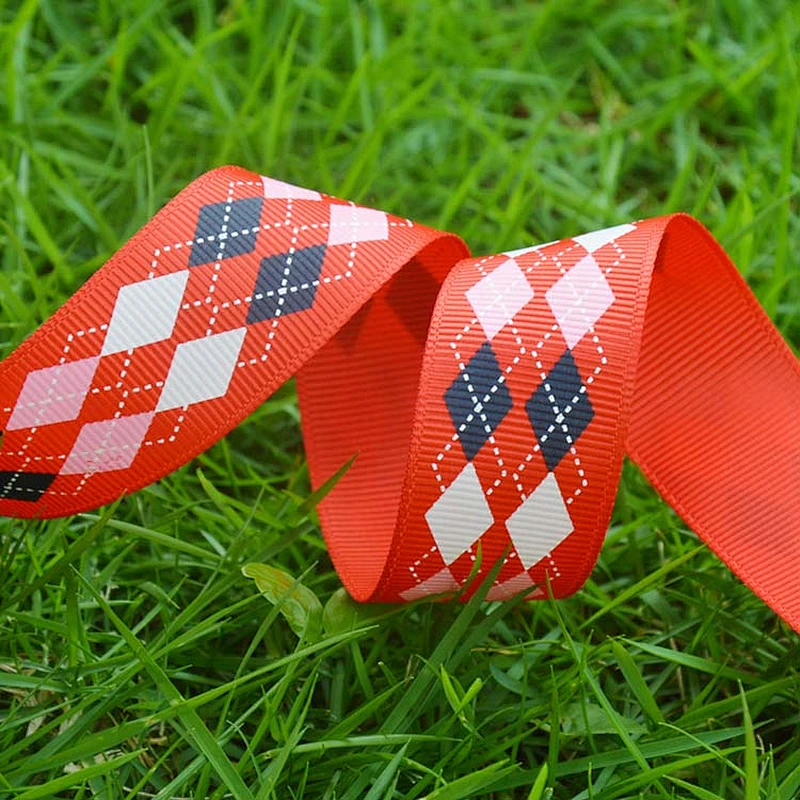 Wholesale gift packing merry christmas ribbon for decoration