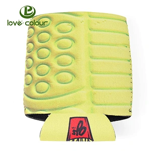 3mm Neoprene Foldable Beer Can Cooler Insulated Beer Bottle Coozies