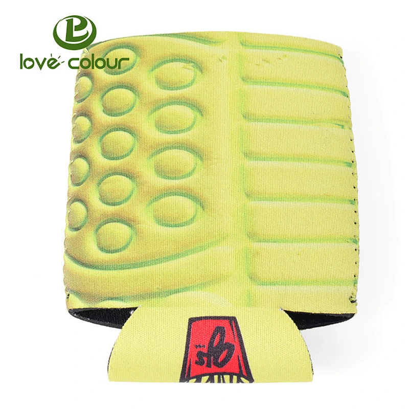 3mm Neoprene Foldable Beer Can Cooler Insulated Beer Bottle Coozies