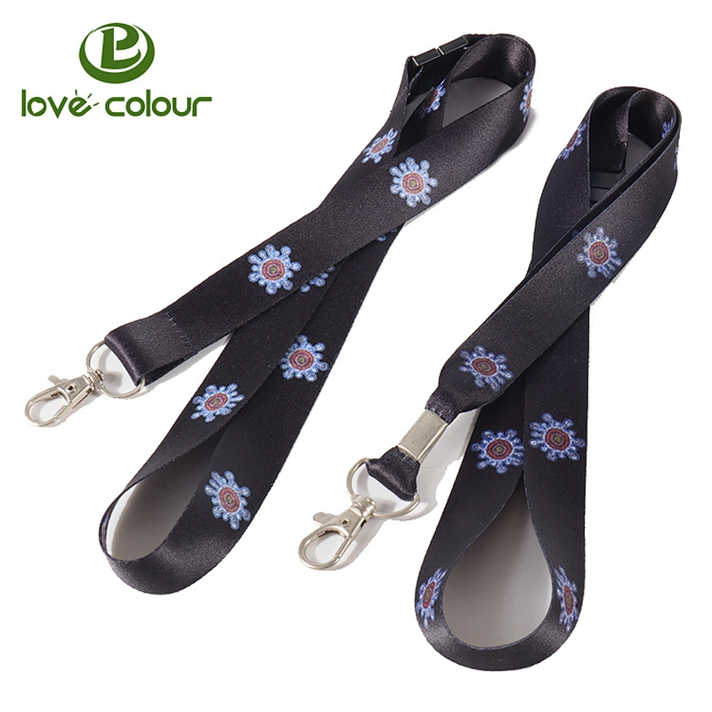 Competitive Prices Hot Sale Sublimation Printed Polyester Lanyards With Customized logos
