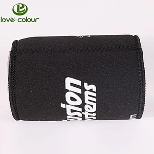 Custom 5mm Neoprene Can Cooler Black Color Stubby Beer Can Coolers