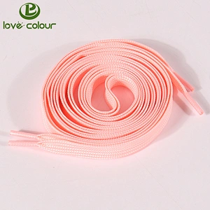 Custom Design White Tubular Polyester Shoelaces In The Glow Dark