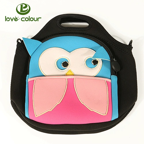 Insulated Neoprene Lunch Tote Bag Waterproof Stubby Cooler bag for food
