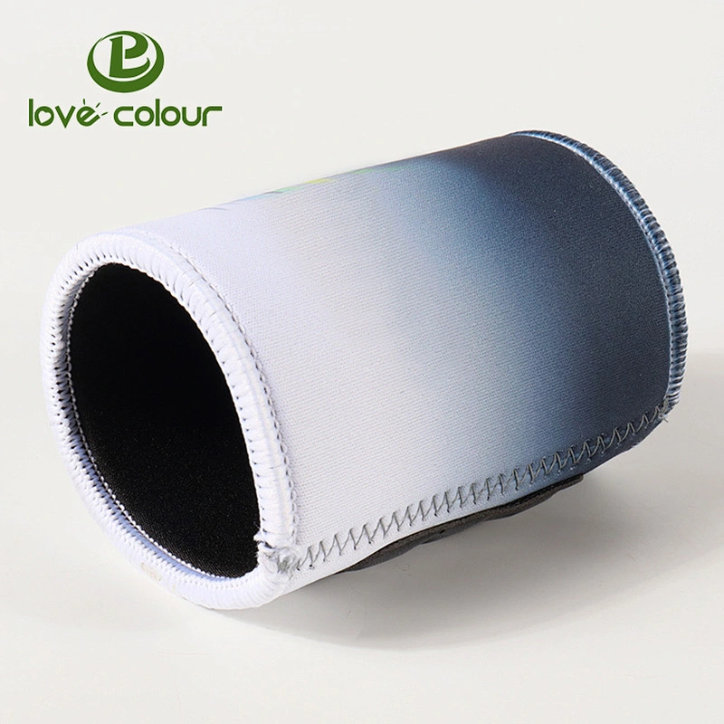 Custom Sublimation Neoprene Beer Can Glass Cooler