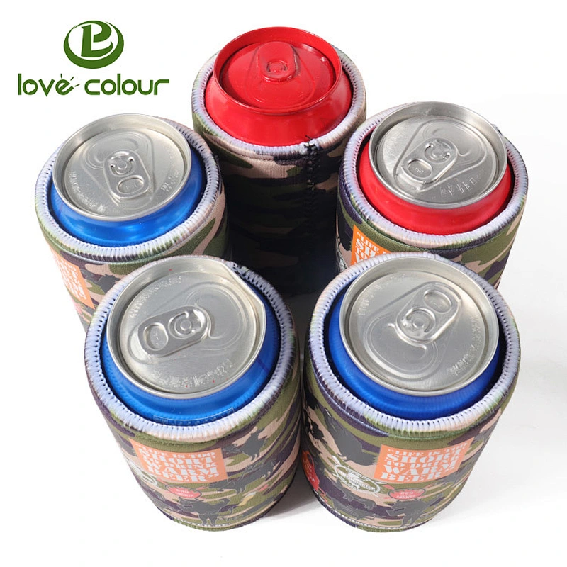 New product neoprene custom insulated beer can holder cooler