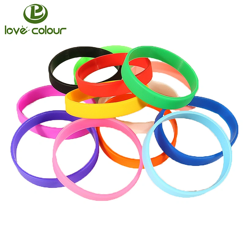 Factory Cheap Custom Embossed Logo Party Silicone Bracelets & Bangles