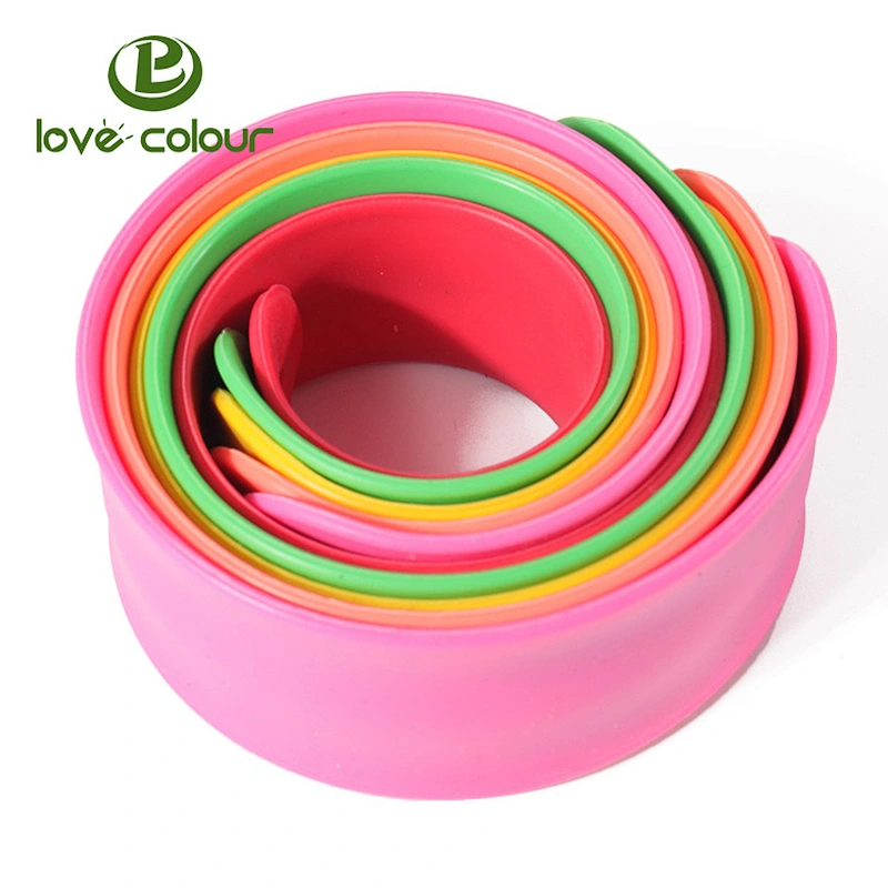 Custom Advertising Slap Bands Snap Bracelets without Logo for Wholesale