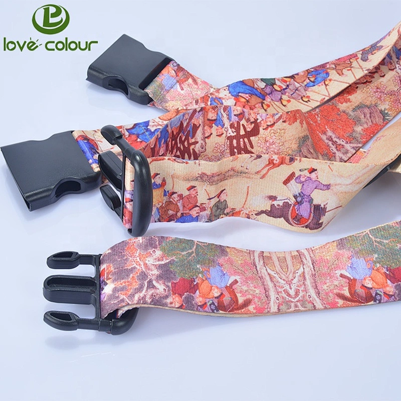 Wholesale High Quality 4.2 Meters Length Long Cross Luggage Strap Belt Travel Luggage Packing Strap
