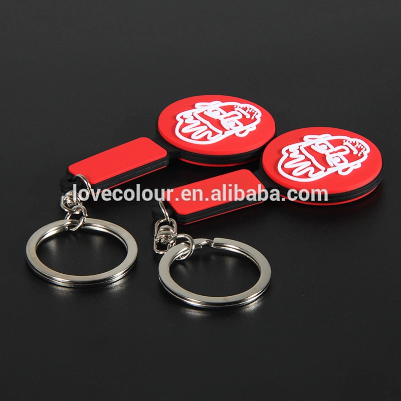 Silicone keychain customized your own logo