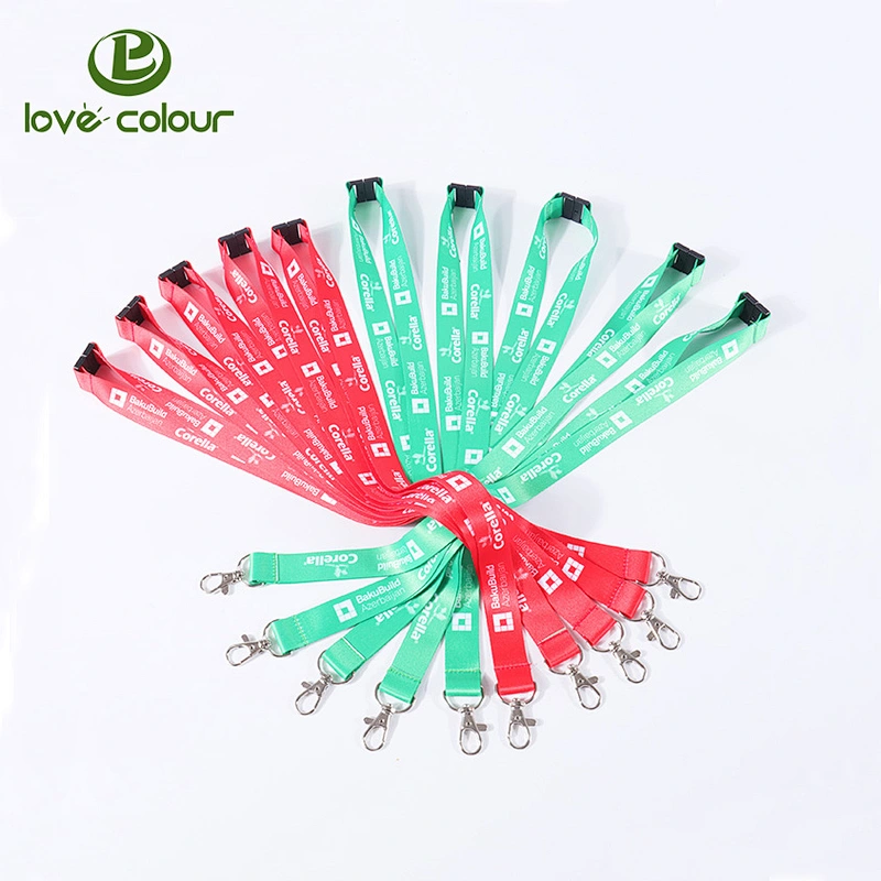 Factory Custom Personalized Dye Sublimation Lanyard Strap