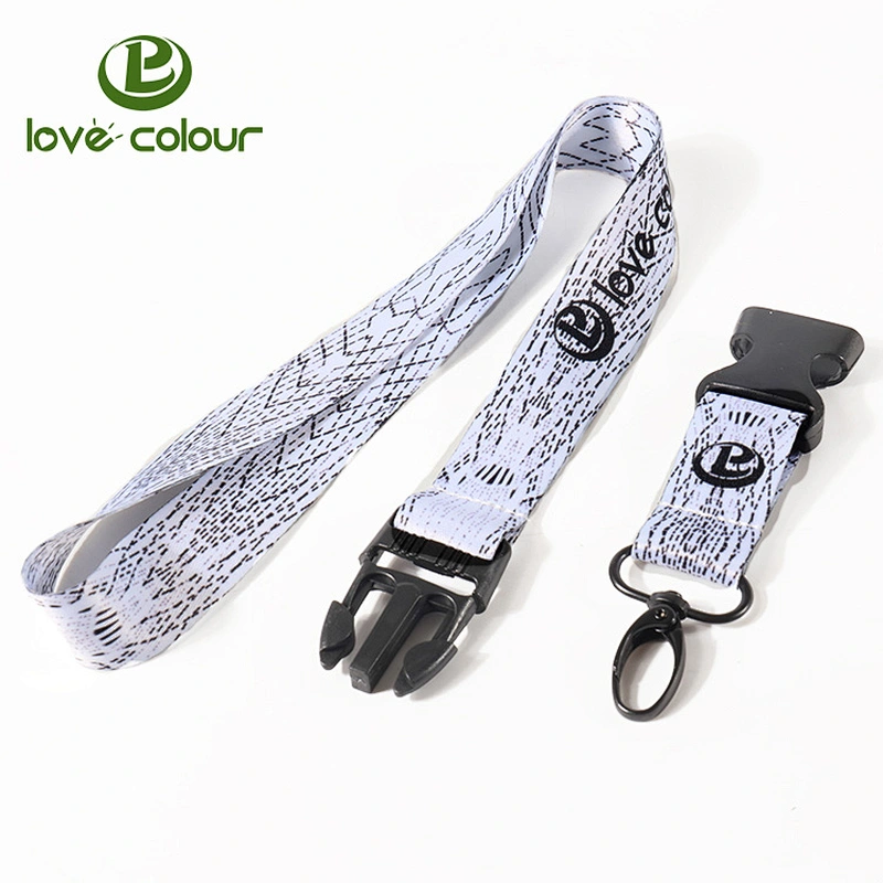 Promotional new printing logo custom lanyard for convention