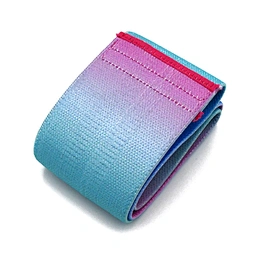 Custom Logo Exercise Resistance Bands Fabric Circle Booty Elastic Band