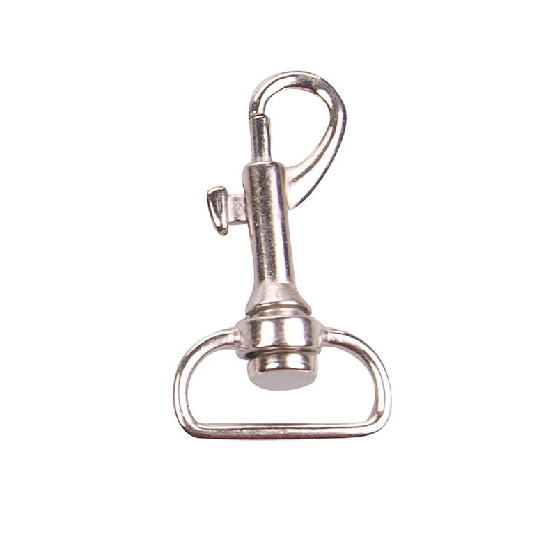 Customized oval shape metal swivel snap hook for lanyard