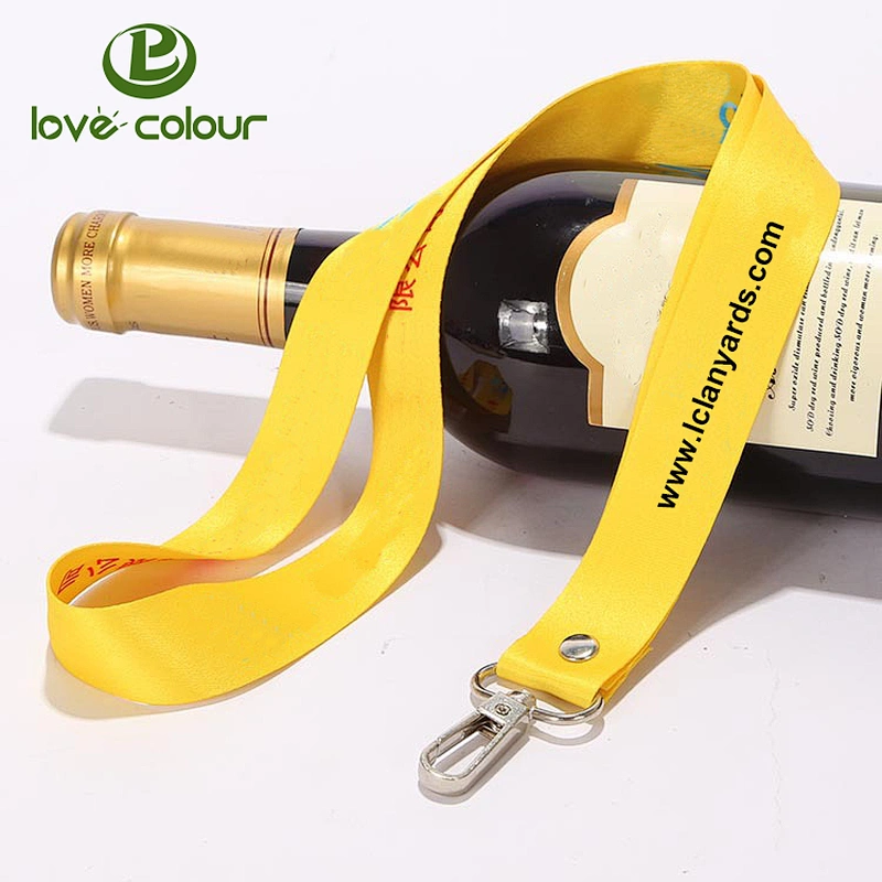 Custom fashion polyester promotion printing lanyards strap for activities