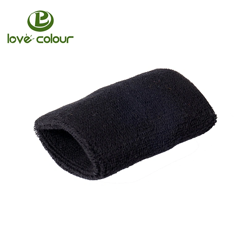 Good sale popular custom sweatbands for yoga sports (black)