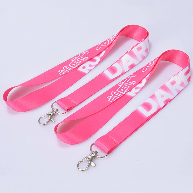 Custom Polyester Dye Sublimation Lanyard Strap