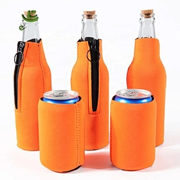 Personalized Custom Printed Neoprene Can Cooler Collapsible Coozies Wine Bottle Beer Stubby Can Coolers