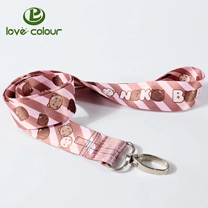 Competitive Prices Hot Sale Sublimation Printed Polyester Lanyards With Customized logos