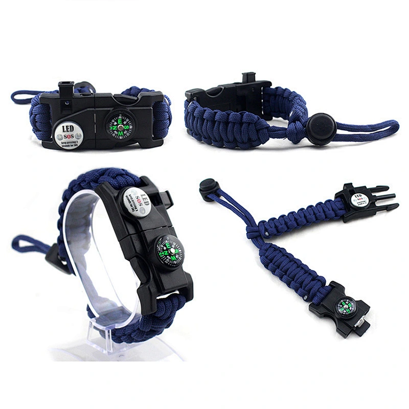Outdoor Camping Adjustable LED Light Emergency Bracelet