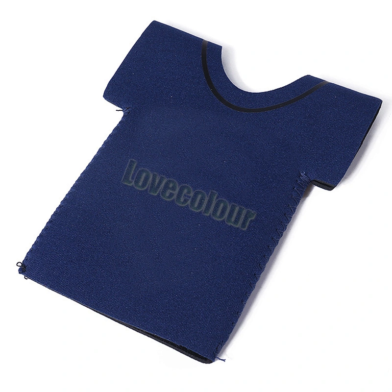 Wholesale Neoprene T-Shirt Stubby Cooler in Guangzhou Factory