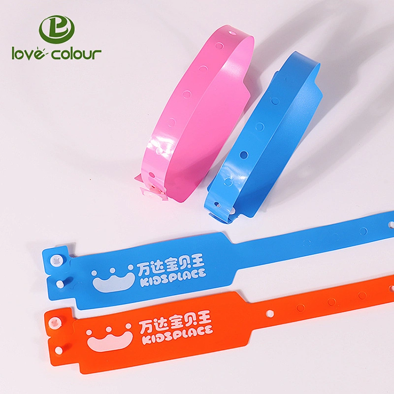 Eco-Friendly Waterproof Vinyl Material Wristband/Bracelets for Events