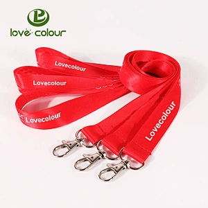Polyester Neck Lanyard Strap For Event Passes