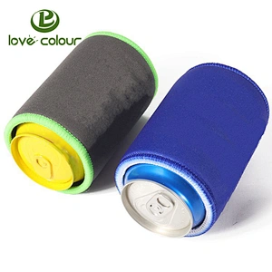 Custom neoprene can cooler beverage stubby holder drink holder can cozy